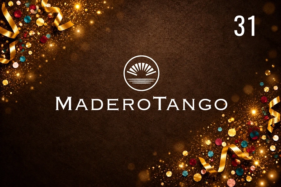 ★★NOUVEL AN AU MADERO TANGO★★ DÎNER GASTRONOMIQUE + BOISSONS + SPECTACLE + TOAST + FÊTE